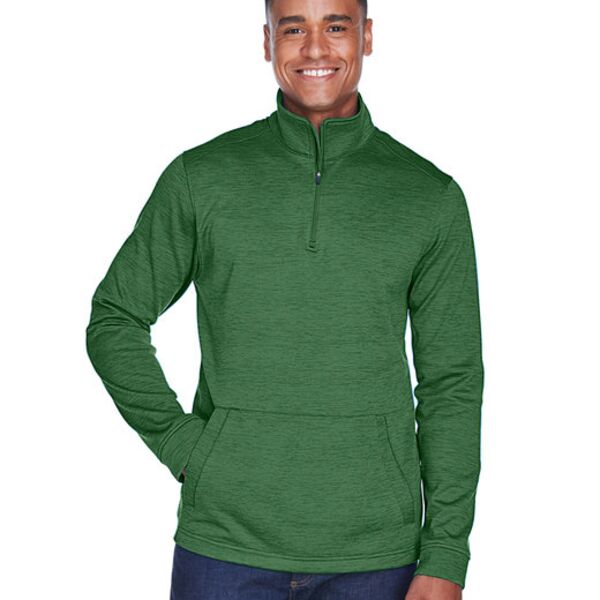 Men's Newbury Mélange Fleece Quarter-Zip Thumbnail