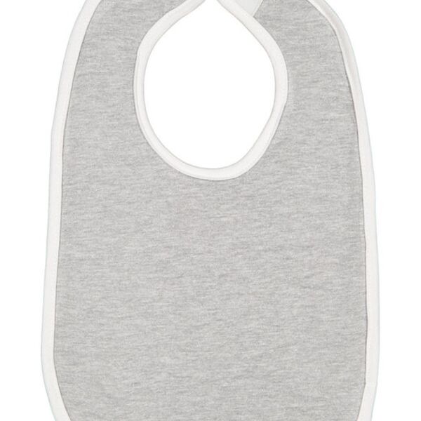 Infant Contrast Trim Bib Thumbnail