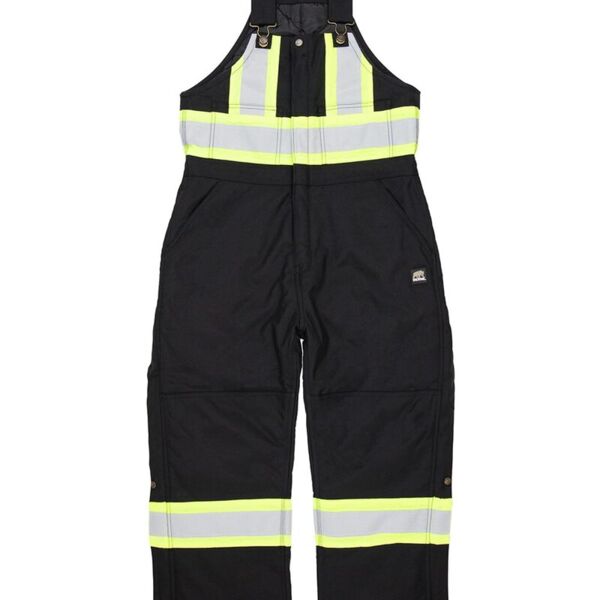 Safety Striped Arctic Insulated Bib Overall Thumbnail